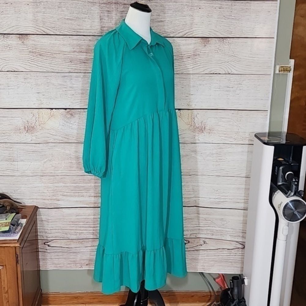 NWT 52Seven Green Dress Size 8 - Picture 12 of 16